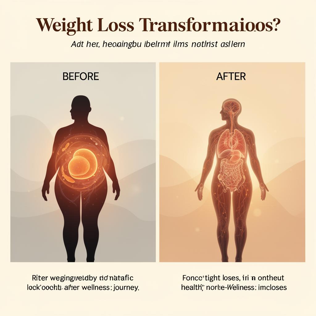 Weight loss transformation journey with gelatin supplements